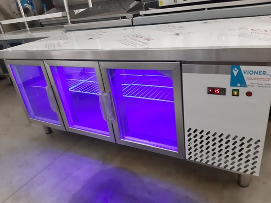 Stainless Steel Fridge Freezer With Water Dispenser