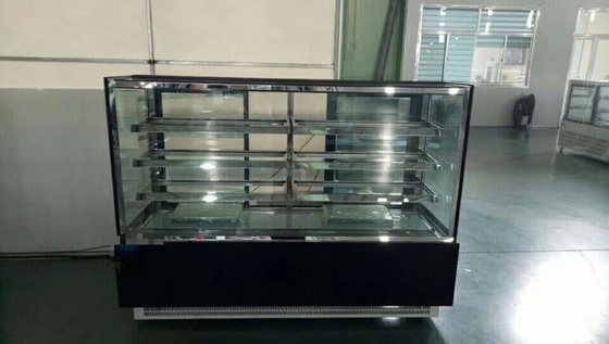 R134A Commercial Cake Display Cabinet 450L Capacity