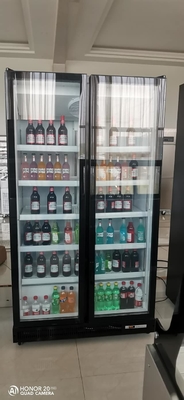Glass Door Freezer Merchandiser 3 Door Upright Freezer
