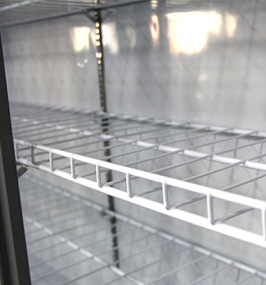 Food and beverage order counter Dishes restaurant barbecue refrigerator commercial upright freezer glass door