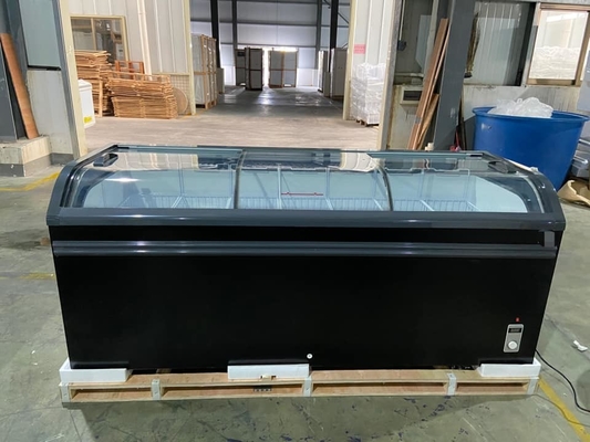commercial glass freezer  top freezer