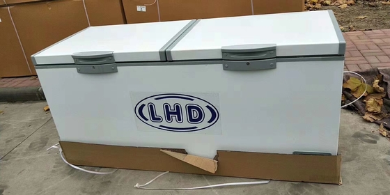 deep freezer Horizontal Direct Cooling Refrigerator Commercial Household Dual Purpose Small Volume