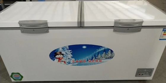 deep freezer Horizontal Direct Cooling Refrigerator Commercial Household Dual Purpose Small Volume