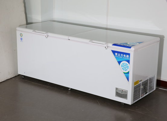 deep freezer Horizontal Direct Cooling Refrigerator Commercial Household Dual Purpose Small Volume