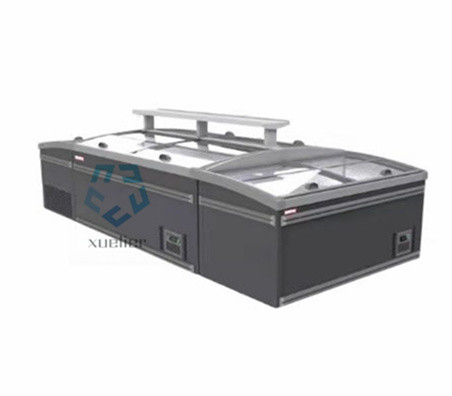Supermarket Chest Freezer With Sliding Glass Top Static cooling 630L