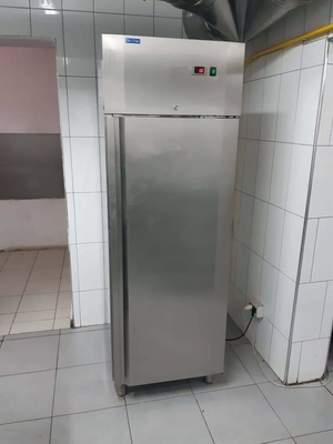 Home commercial stainless steel vertical freezer refrigerator