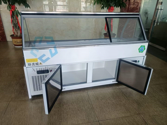 2C - 8C Seafood Deli Display Freezer Refrigerated Deli Case