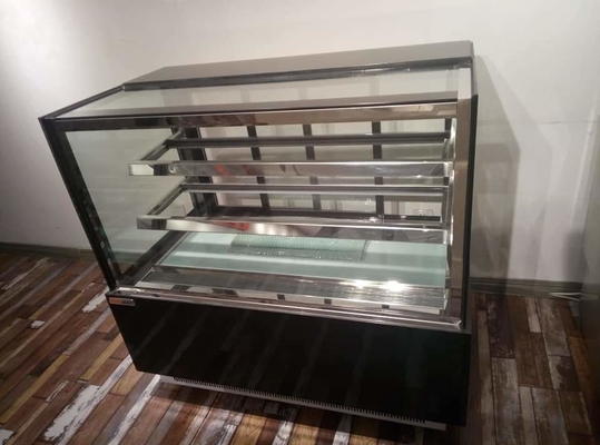 Right Angle Cake Display Cabinet Commercial Economic