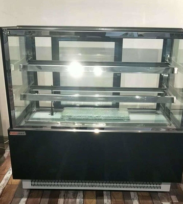 Right Angle Cake Display Cabinet Commercial Economic