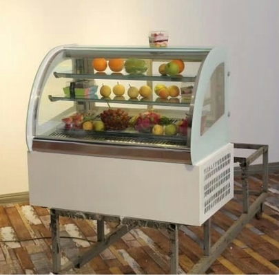 SS201 SS304 Commercial Ice Cream Dipping Freezer Counter Top