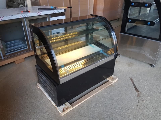 SS201 SS304 Commercial Ice Cream Dipping Freezer Counter Top