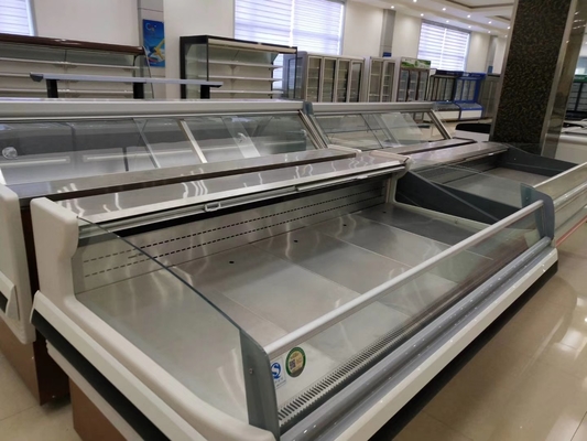 Butcher Chest Freezer Sliding 1.5m Stainless Steel