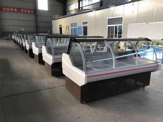 304 Stainless Steel Butcher Display Fridge 1.5m 2 To 8 Degree
