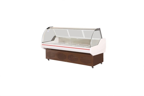 304 Stainless Steel Butcher Display Fridge 1.5m 2 To 8 Degree