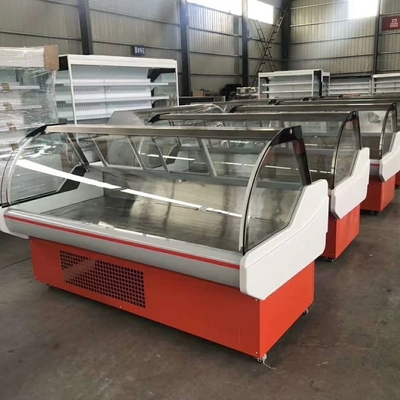 304 Stainless Steel Butcher Display Fridge 1.5m 2 To 8 Degree