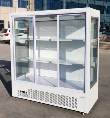 Three Doors Floral Display Cooler Air Cooling 2 To 8 Degree