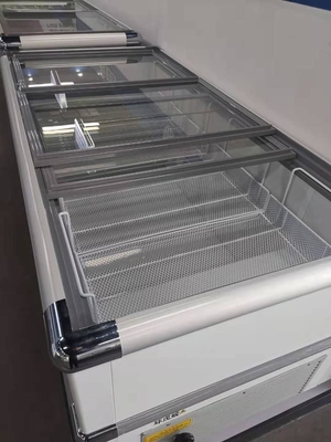 Freezer display cabinet commercial large capacity horizontal freezer fresh-keeping and freezing