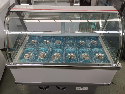 Fruit lo display cabinet frozen refrigerator cabinet four fruit soup crisper clear cooling