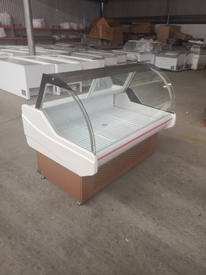 Commercial Duck Neck Display Cabinet Halo-Flavor Display Cabinet Refrigerated Preservation