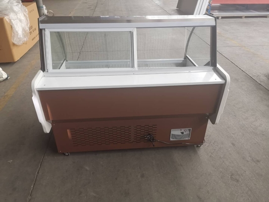 Commercial Duck Neck Display Cabinet Halo-Flavor Display Cabinet Refrigerated Preservation
