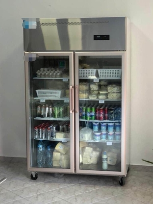 Be born freezer ark of large window door body freezer ark of large capacity freezer