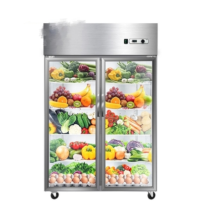 Be born freezer ark of large window door body freezer ark of large capacity freezer