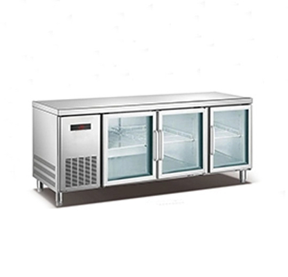 Stainless Steel Freezers Refrigeration Facilities 1380L